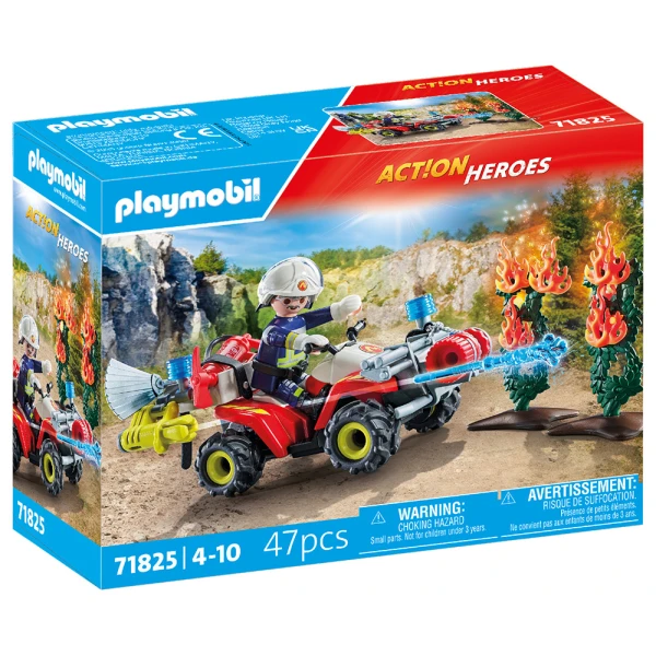 PLAYMOBIL ACTION HEROES ΠΥΡΟΣΒΕΣΤΗΣ ΜΕ ΓΟΥΡΟΥΝΑ