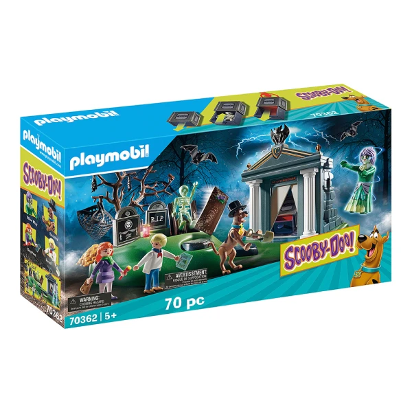 PLAYMOBIL SCOOBY_DOO! ΠΕΡΙΠΕΤΕΙΑ ΣΤΟ ΝΕΚΡΟΤΑΦΕΙΟ