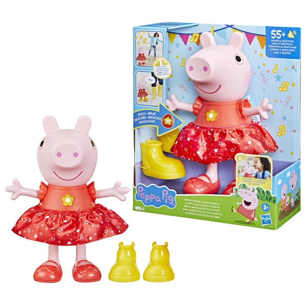 PEPPA PIG ΚΟΥΚΛΑ PEPPA\'S MUDDY PUDDLES PARTY