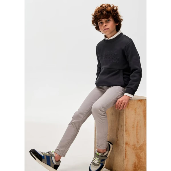 MAYORAL TROUSERS 5 POCKETS SLIM FIT CHROME
