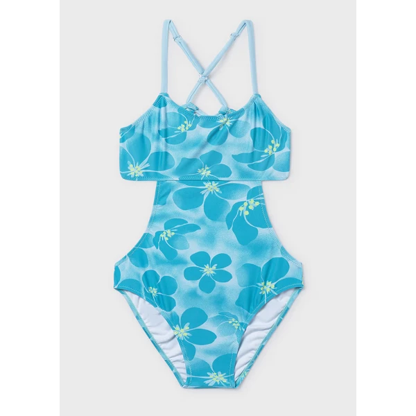 MAYORAL SWIMSUIT PRINTED DARK BLUE