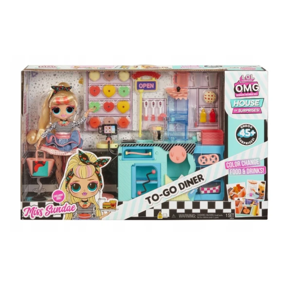 LOL SURPRISE OMG ΚΟΥΚΛΑ ΣΕΦ PLAYSET