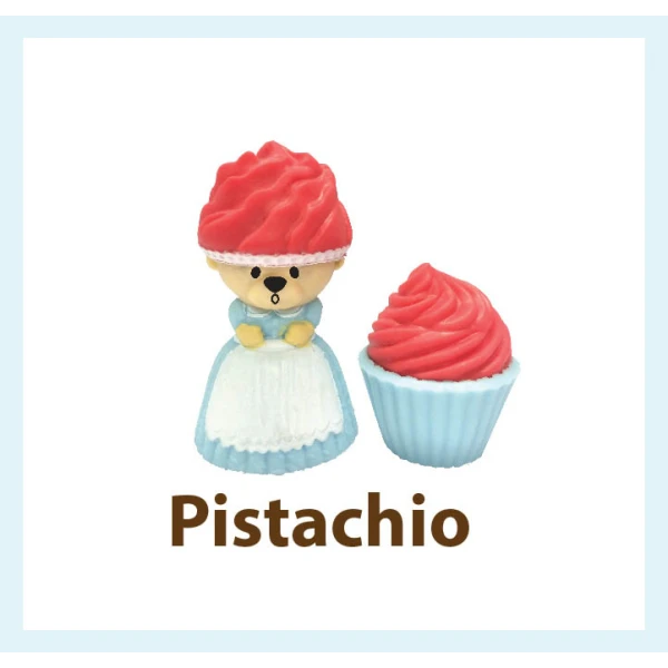 CUP CAKE BEAR MINI - 24 DESIGNS