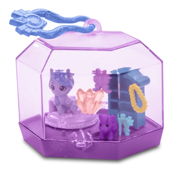 MY LITTLE PONY MINI WORLD MAGIC CRYSTAL KEYCHAIN - IZZY MOONBOW