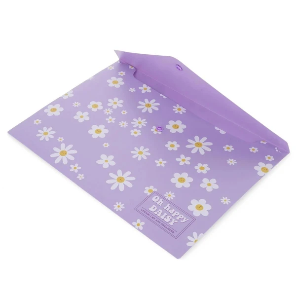 LEGAMI FOLDER WITH BUTTON FOLD & ORDER - DAISY