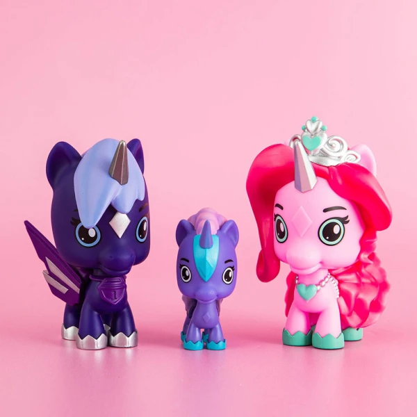 CRYSTALVERSE DELUXE UNICORNS KIKI-STARLANA-APOLLO