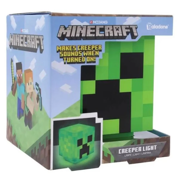 PALADONE MINECRAFT - 3D ΦΩΤΙΣΤΙΚΟ CREEPER LIGHT BDP (PP6595MCF)