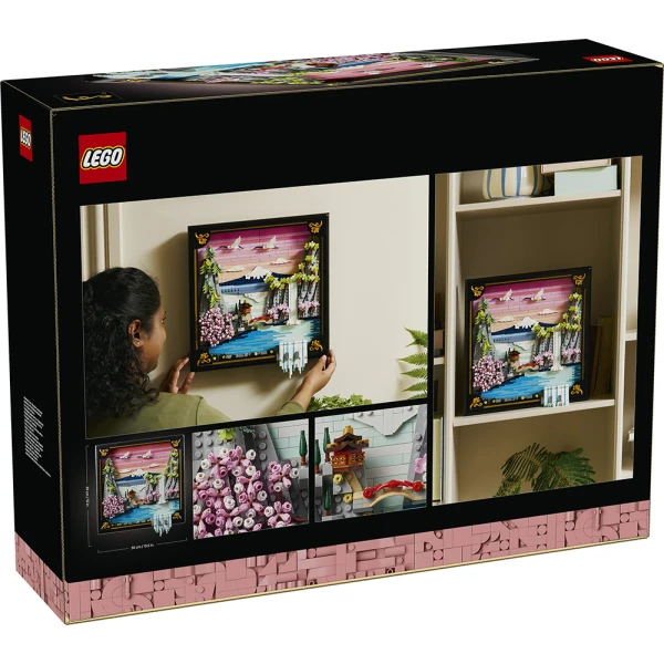 LEGO® ART ΙΑΠΩΝΙΚΟ ΤΟΠΙΟ ΜΕ ΑΝΘΙΣΜΕΝΕΣ ΚΕΡΑΣΙΕΣ