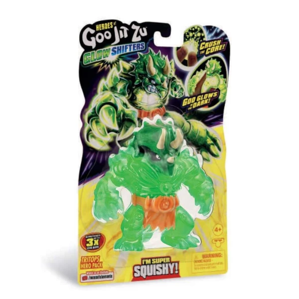 GOO JIT ZU GLOW SHIFTERS HERO PACK - 6 ΣΧΕΔΙΑ