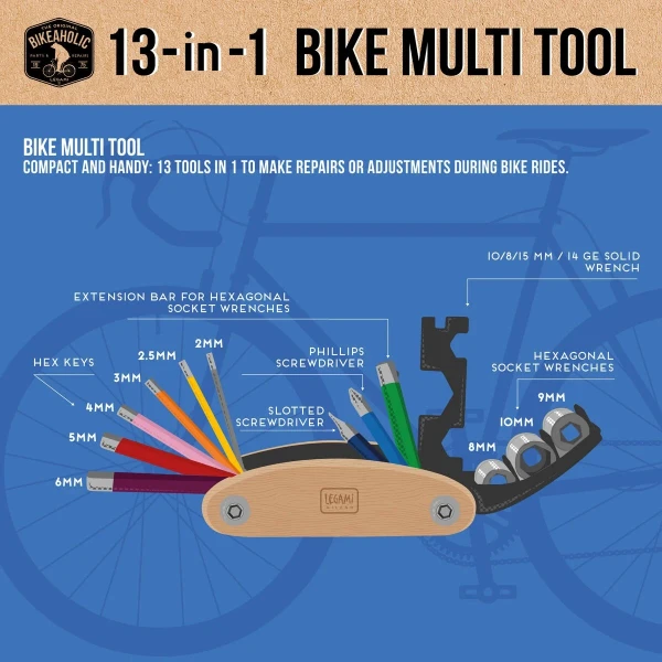 LEGAMI BIKE MULTI TOOL 13 IN 1