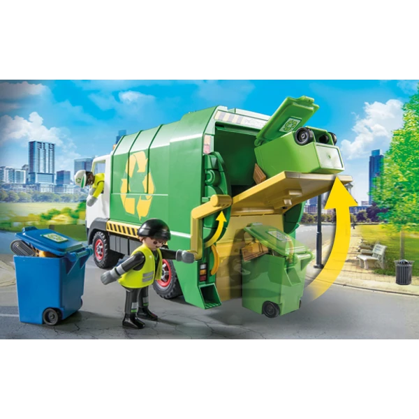 PLAYMOBIL CITY LIFE ΟΧΗΜΑ ΣΥΛΛΟΓΗΣ ΑΝΑΚΥΚΛΟΥΜΕΝΩΝ ΑΠΟΡΡΙΜΑΤΩΝ