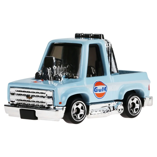 HOT WHEELS ΑΥΤΟΚΙΝΗΤΑΚΙ TOONED GULF TOONED SERIES - \'83 CHEVY SILVERADO
