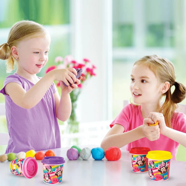 AS DOUGH DISNEY MINNIE SINGLE POT 100gr - SEVERAL COLOURS
