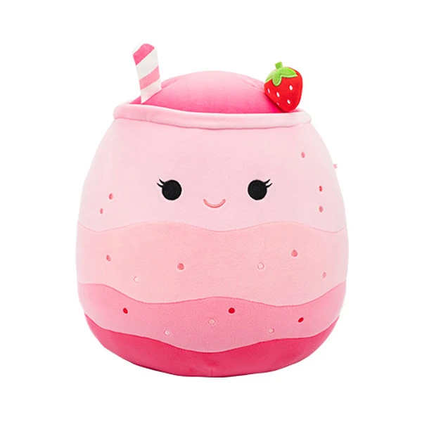 SQUISHMALLOWS PLUSH TOYS 13cm SMOOTHIES - DEBBIE STRAWBERRY SMOOTHIE