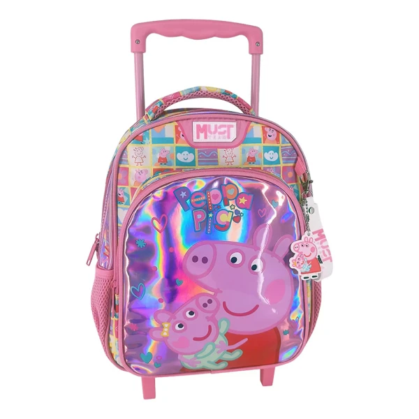 MUST TEAM ΤΣΑΝΤΑ TROLLEY ΝΗΠΙΟΥ 27Χ10Χ31 εκ. 2 ΘΗΚΕΣ PEPPA PIG SMILE PLAY JUMP