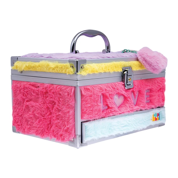 HAPPI HOBBI BEAUTY CASE WITH 50 ACCESSORIES FOR AGES 6+ 