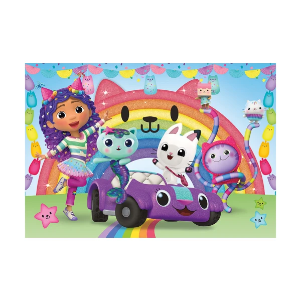 CLEMENTONI ΠΑΙΔΙΚΟ ΠΑΖΛ SUPER COLOR DREAMWORKS GABBY\'S DOLLHOUSE 2X60 τμχ