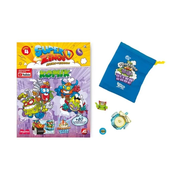 SUPERZINGS MICRO-CREATURES SERIES 4 STARTER PACK FOR 3+ YEARS