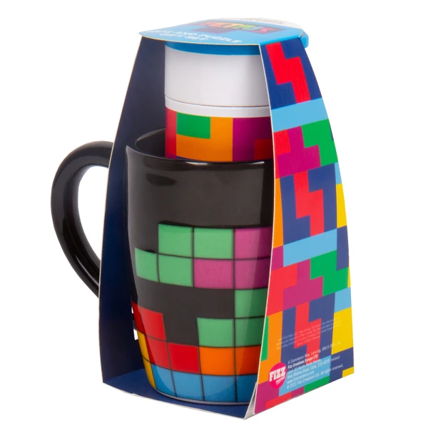 FIZZ TETRIS MUG 250ml AND PUZZLE 100 pcs. SET