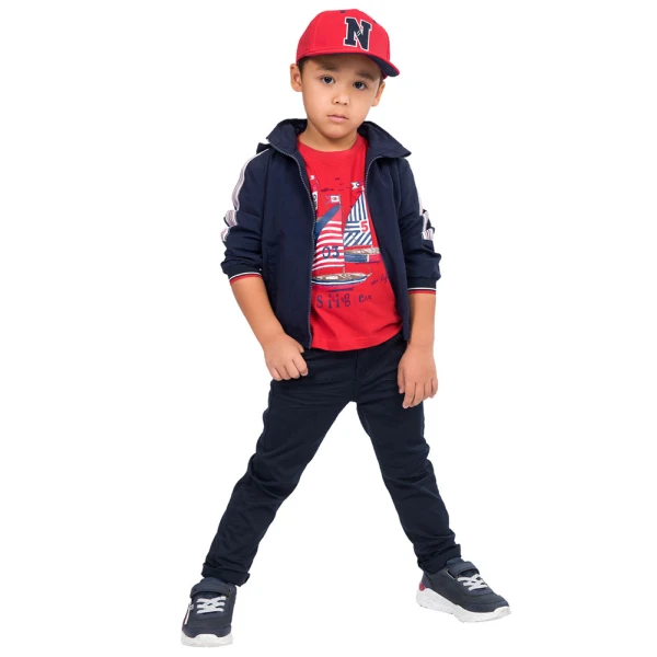 ENERGIERS BEBE BOY BLOUSE RED