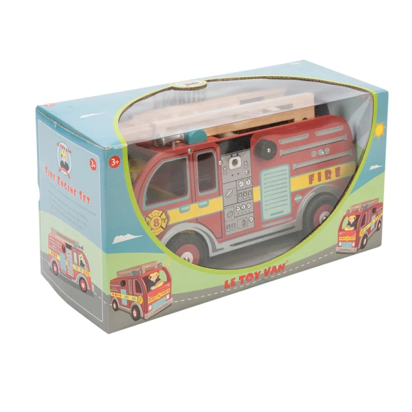 LE TOY VAN ΞΥΛΙΝΟ ΠΥΡΟΣΒΕΣΤΙΚΟ ΟΧΗΜΑ