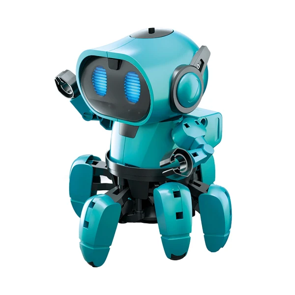 CONSTRUCT & CREATE TOBBIE THE ROBOT BLUE