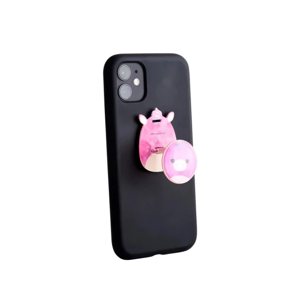 SQUISHMALLOWS UNIVERSAL PHONE GRIP & ΒΑΣΗ ΣΤΗΡΙΞΗΣ - LOLA THE UNICORN