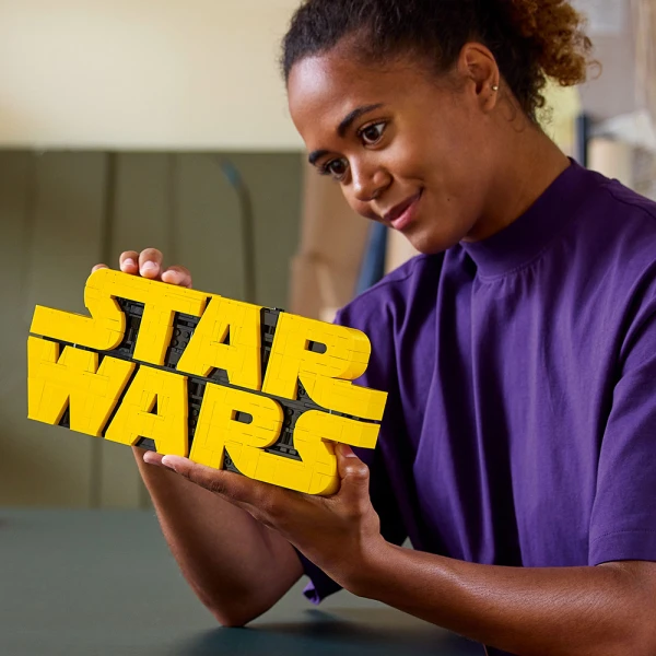LEGO® STAR WARS™ BRICK-BUILT STAR WARS LOGO