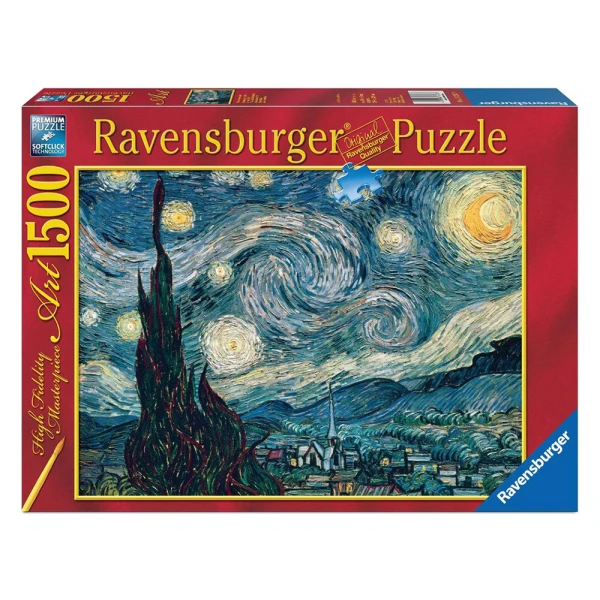 RAVENSBURGER ΠΑΖΛ 1500 τεμ. VAN GOGH ΞΑΣΤΕΡΙΑ