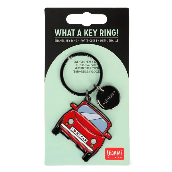 LEGAMI KEY CHAIN WHAT A KEY RING - CAR