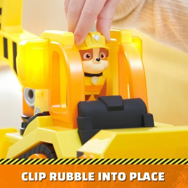 PAW PATROL RUBBLE & CREW DELUXE BULLDOZER RUBBLE