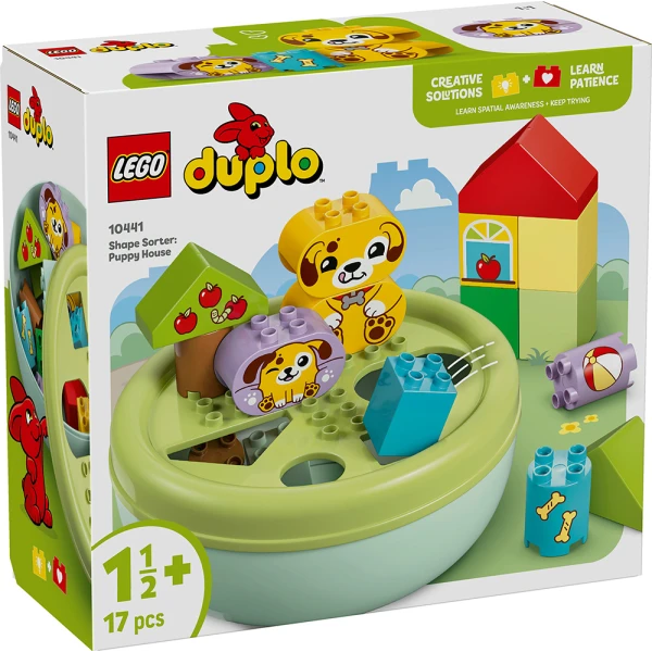 LEGO® DUPLO® MY FIRST ΤΑΞΙΝΟΜΗΣΗ ΣΧΗΜΑΤΩΝ: ΣΠΙΤΙ ΓΙΑ ΚΟΥΤΑΒΑΚΙΑ