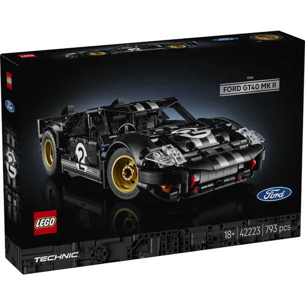 LEGO® TECHNIC ΑΓΩΝΙΣΤΙΚΟ ΑΥΤΟΚΙΝΗΤΟ FORD GT40 MKII ΤΟΥ 1966
