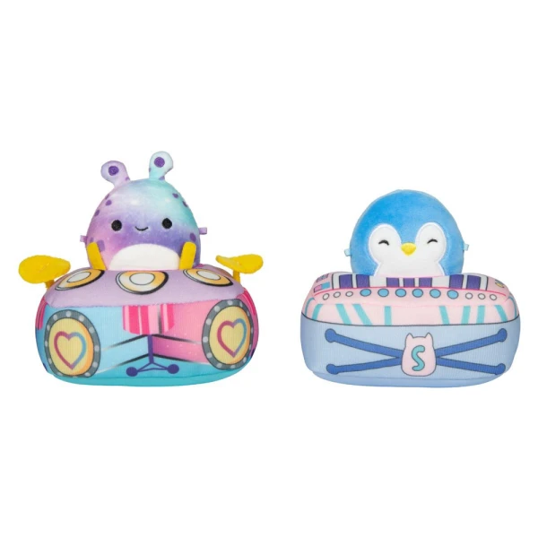 MICROMALLOWS - PLAY SET OF 4 PLUSH TOYS 6cm SQUISHMALLOWS & ACCESSORIES - THAT\'S MY JAM