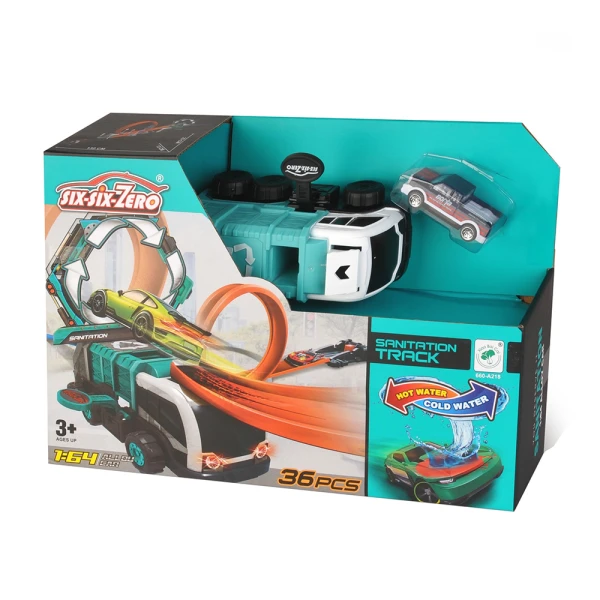 LAUNCH LOOP CAR TRACK WITH TRUCK AND CAR