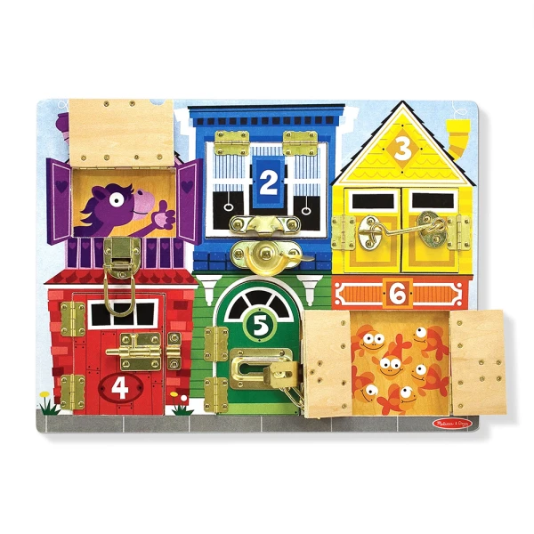 MELISSA & DOUG LATCHES BOARD