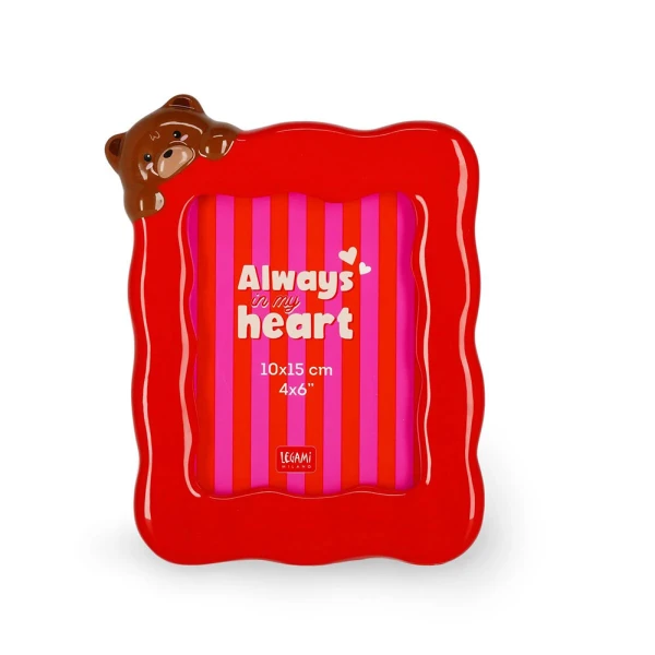LEGAMI ΚΕΡΑΜΙΚΗ ΚΟΡΝΙΖΑ FRAME THE MOMENT - TEDDY BEAR