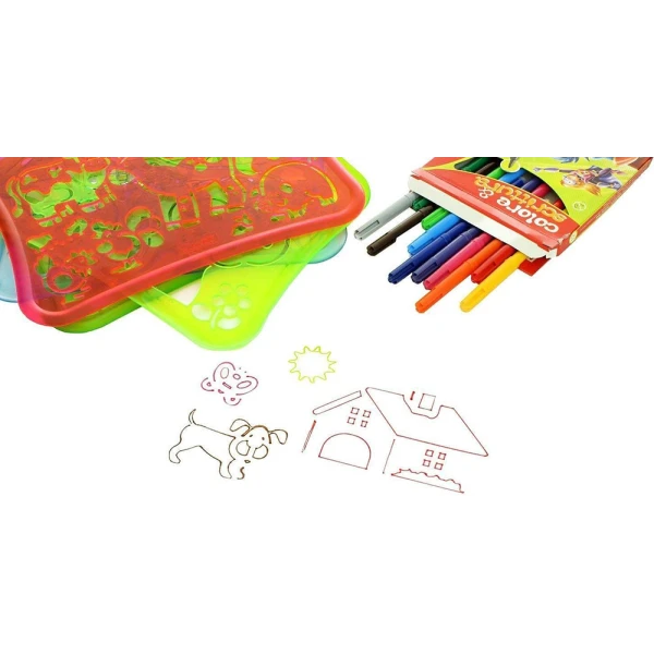 QUERCETTI STENCILS DESIGN 19 pcs