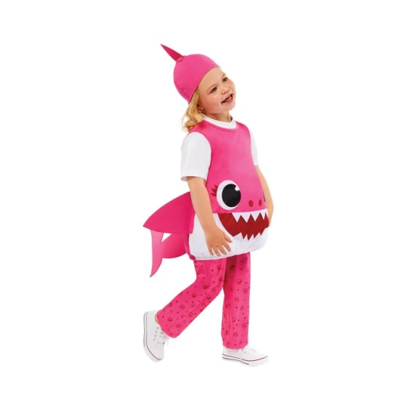 CARNIVAL COSTUME BABY SHARK PINK MUMMY