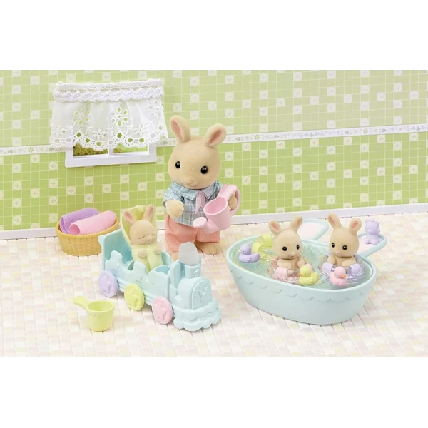 THE SYLVANIAN FAMILIES ΤΡΙΔΥΜΑ ΣΕΤ ΜΠΑΝΙΟΥ