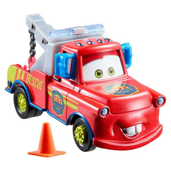 CARS RACE & RESCUE CAR WITH ACCESSORIES MATER