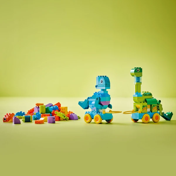 LEGO® DUPLO® TOWN 3ΣΕ1 ΔΕΙΝΟΣΑΥΡΟΙ ΣΕ ΤΡΟΧΟΥΣ