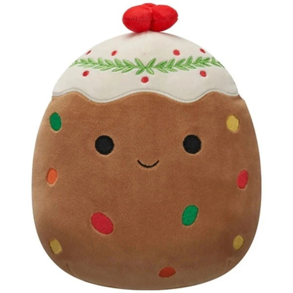 SQUISHMALLOWS XMAS PLUSH 13 cm - MALDON THE FRUIT CAKE