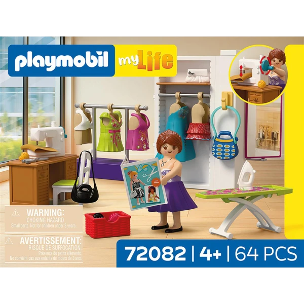 PLAYMOBIL MY LIFE CREATIVE FASHION DESIGNER