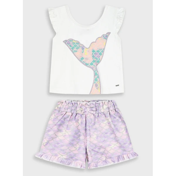 ENERGIERS SET GIRL BEBE LILA IRIDESCENT