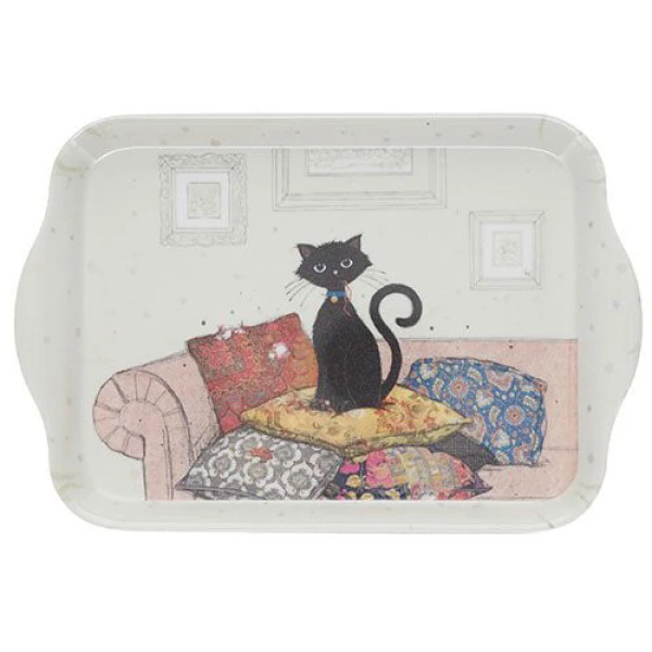 KIUB BUG ART TRAY 20.8 X 14 cm. CHAT ET COUSSIN