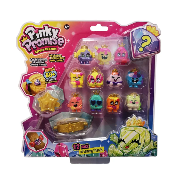 PINKY PROMISE SET 12 FIGURES - 6 DESIGNS
