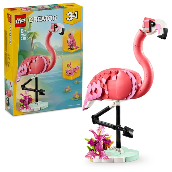 LEGO® CREATOR WILD ANIMALS - PINK FLAMINGO