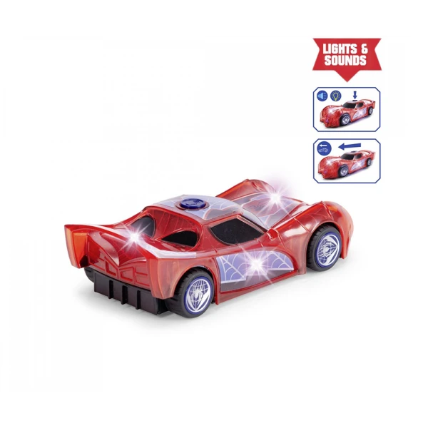 JADA CAR 1:32 MARVEL LIGHT HERO SPIDERMAN