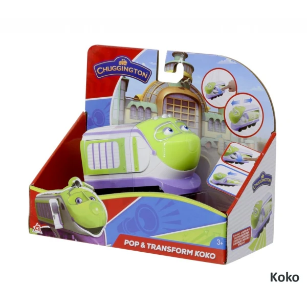 CHUGGINGTON POP AND TRANSFORM ΒΑΓΟΝΙ ΤΡΕΝΟΥ KOKO